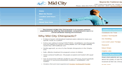 Desktop Screenshot of midcitychiro.com